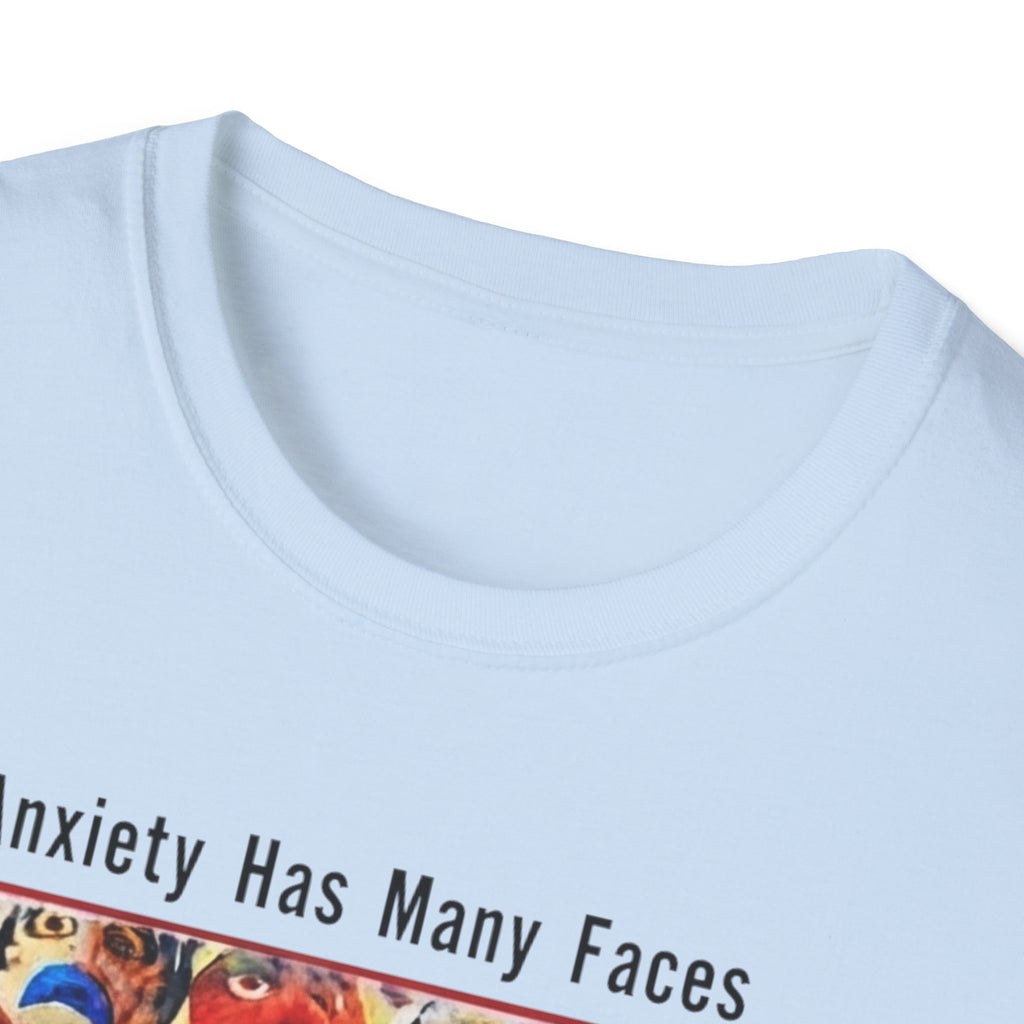 Anxiety Has Many Faces — 'But There's Only One Antidote: Snacks' T-Shirt