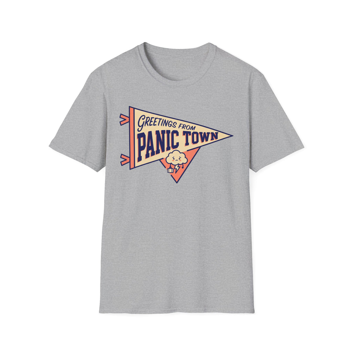 Greetings From Panic Town T shirt