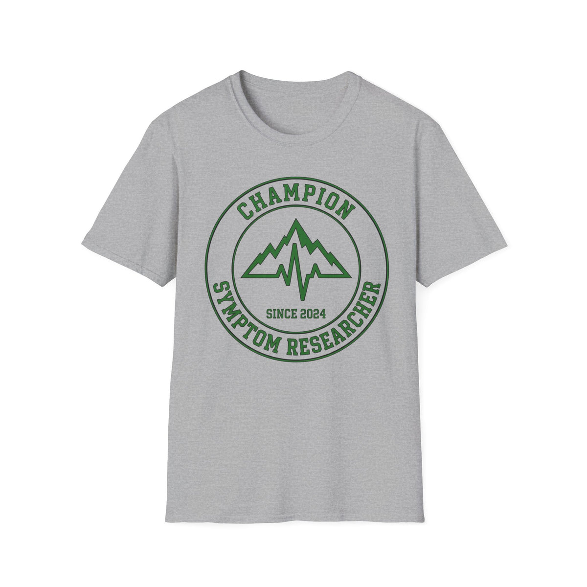 Champion Symptom Researcher T shirt