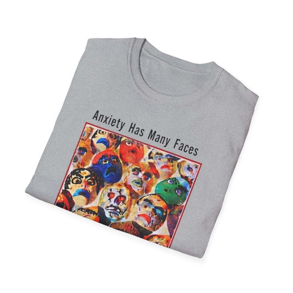 Anxiety Has Many Faces — 'There Is Only One Treatment: A Nap' T-Shirt