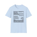 Social anxiety facts T shirt