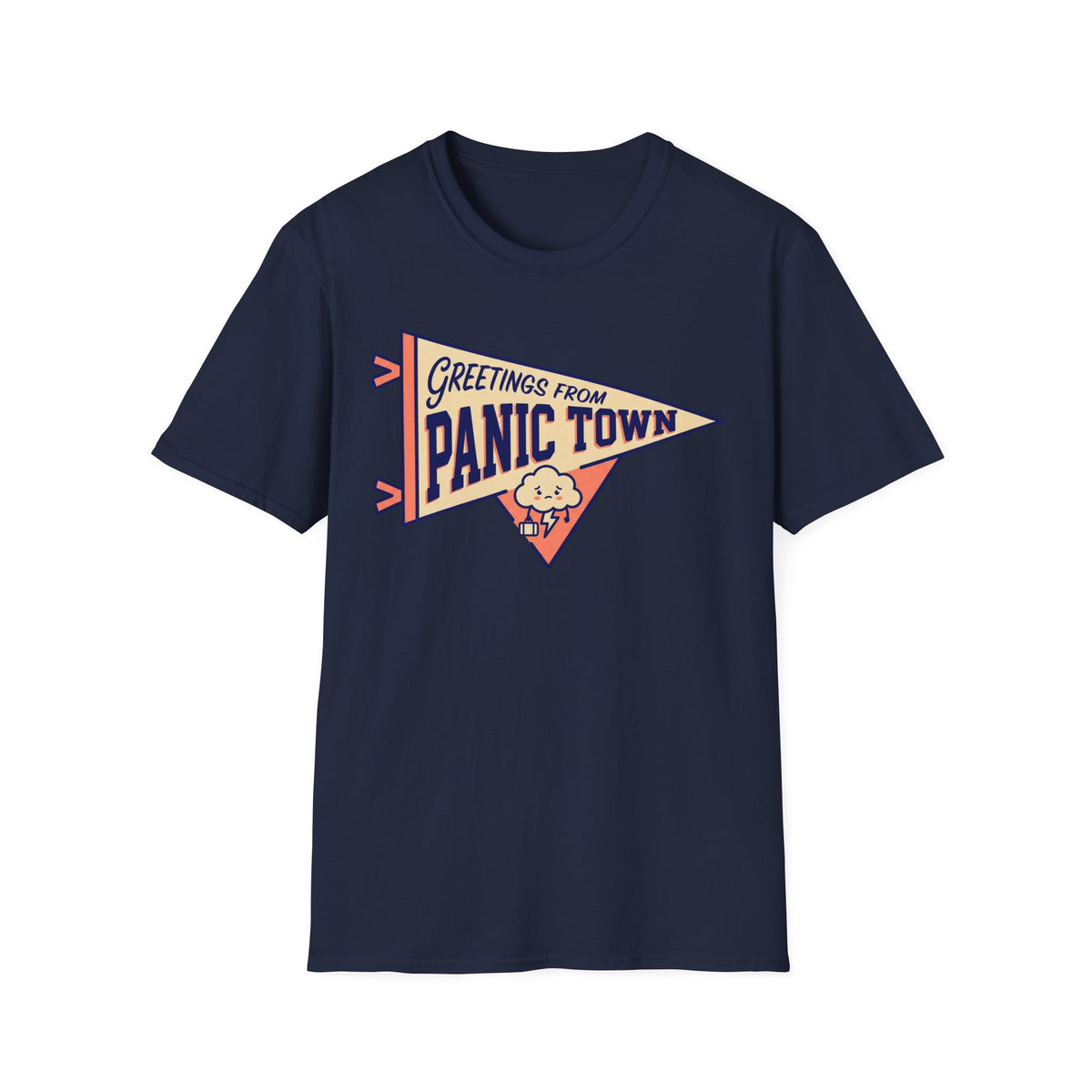Greetings From Panic Town T shirt