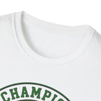 Champion Symptom Researcher T shirt