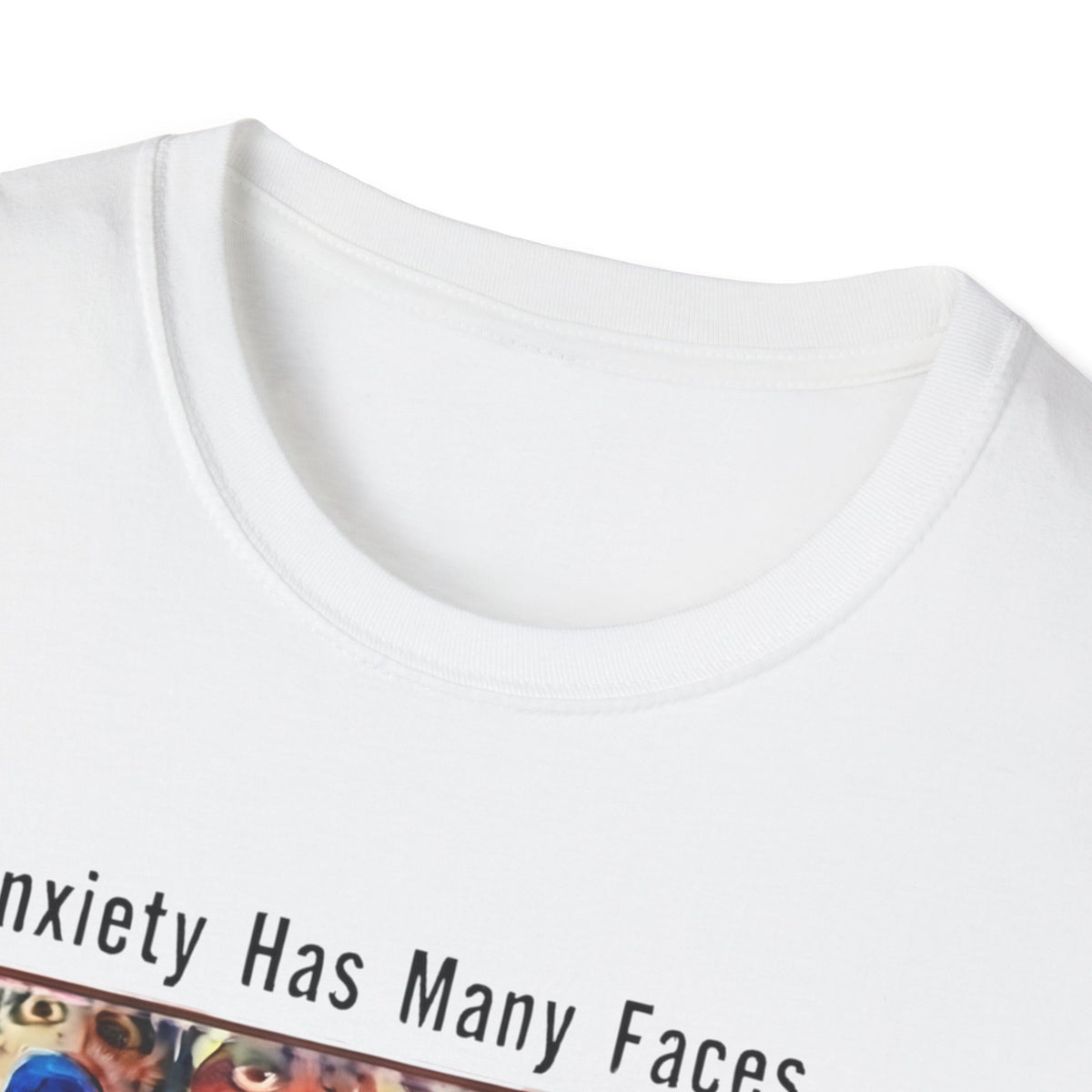 Anxiety Has Many Faces — 'Doom Scrolling' Mental Health T-Shirt