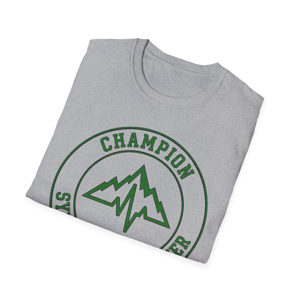 Champion Symptom Researcher T shirt