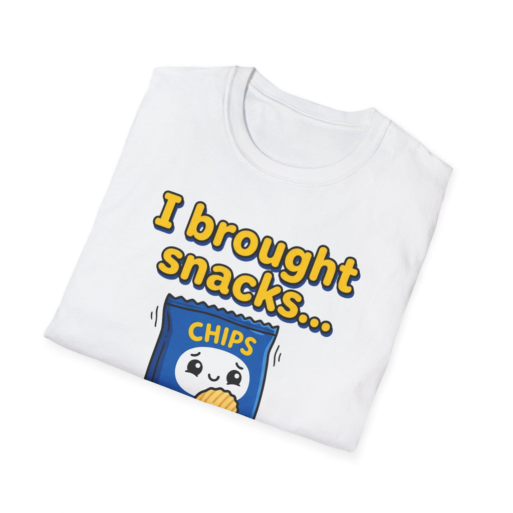 I Brought Snacks, Not Social Skills T shirt
