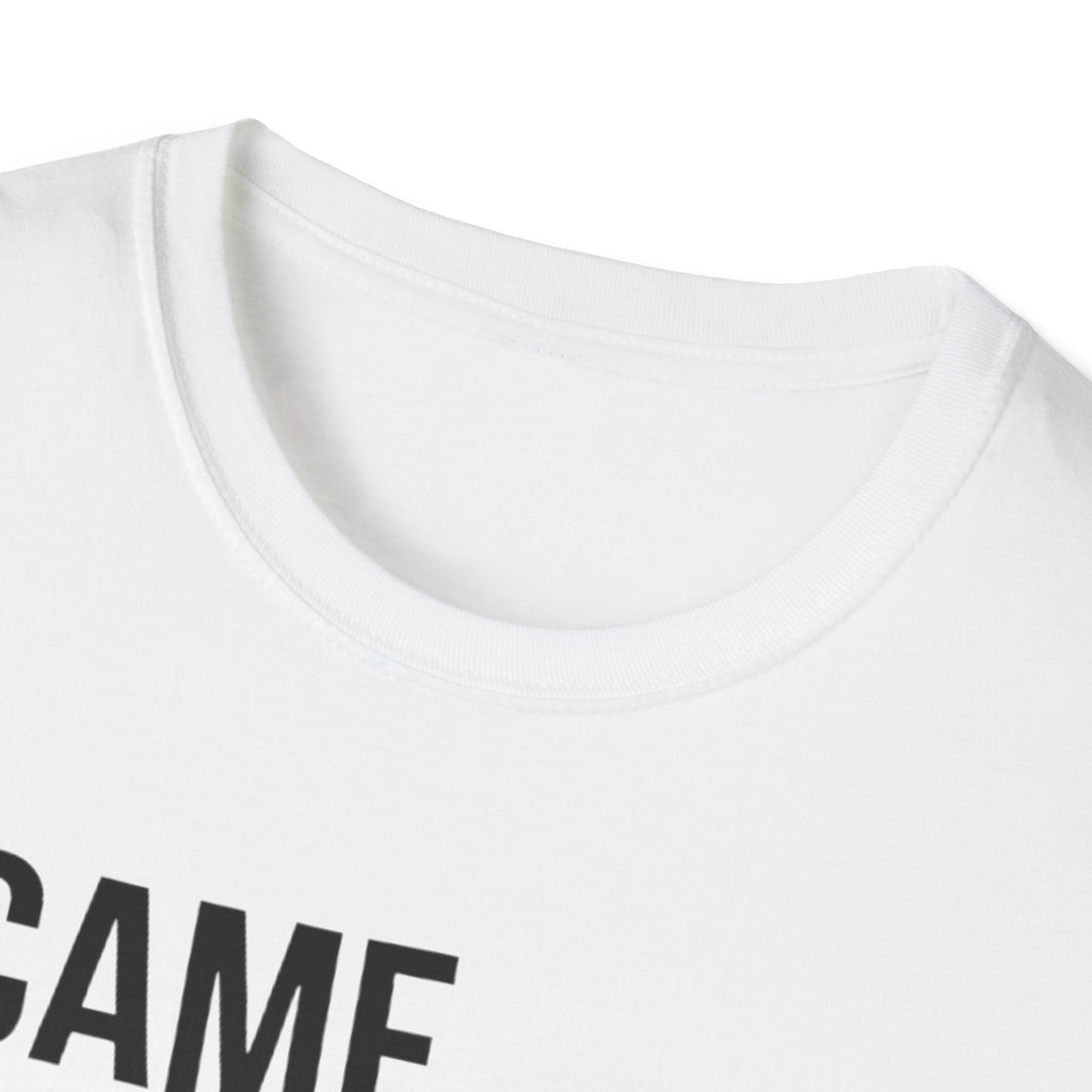 I Came, I Saw, Had Anxiety, So I Left Bold T-Shirt