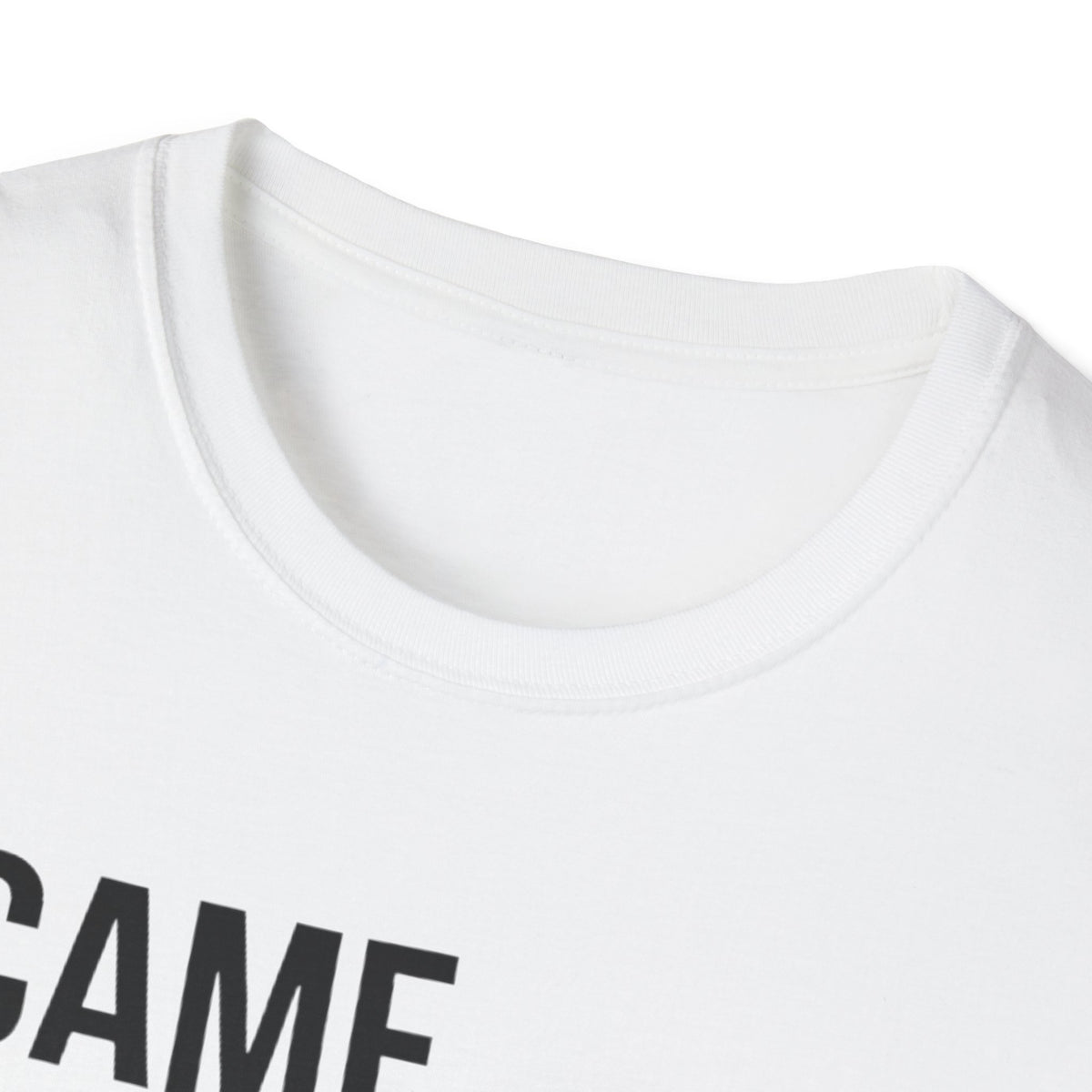 I Came, I Saw, Had Anxiety, So I Left Bold T-Shirt