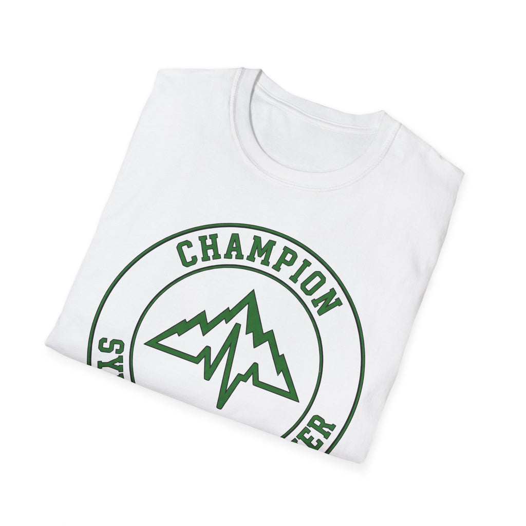 Champion Symptom Researcher T shirt