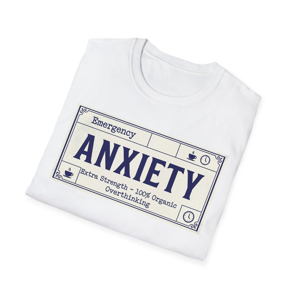 Anxiety Label T shirt