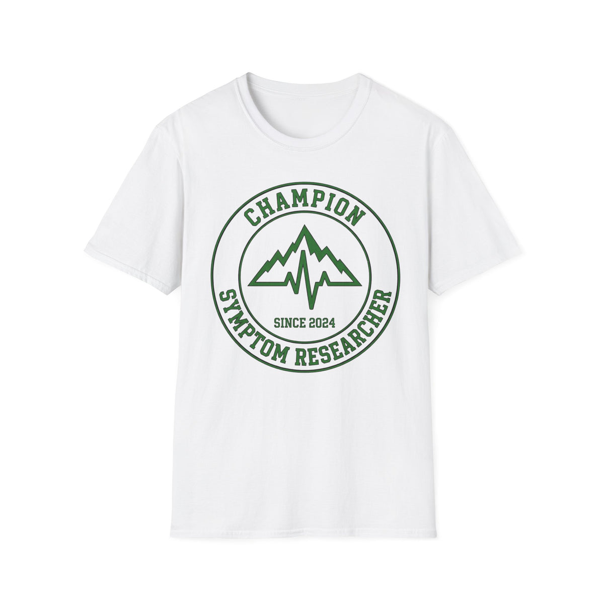 Champion Symptom Researcher T shirt