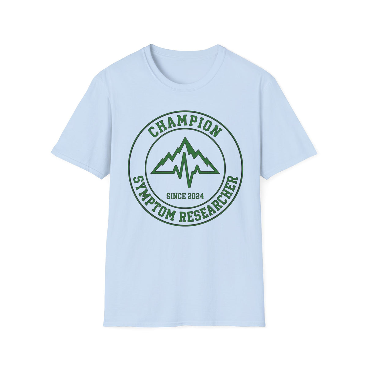 Champion Symptom Researcher T shirt