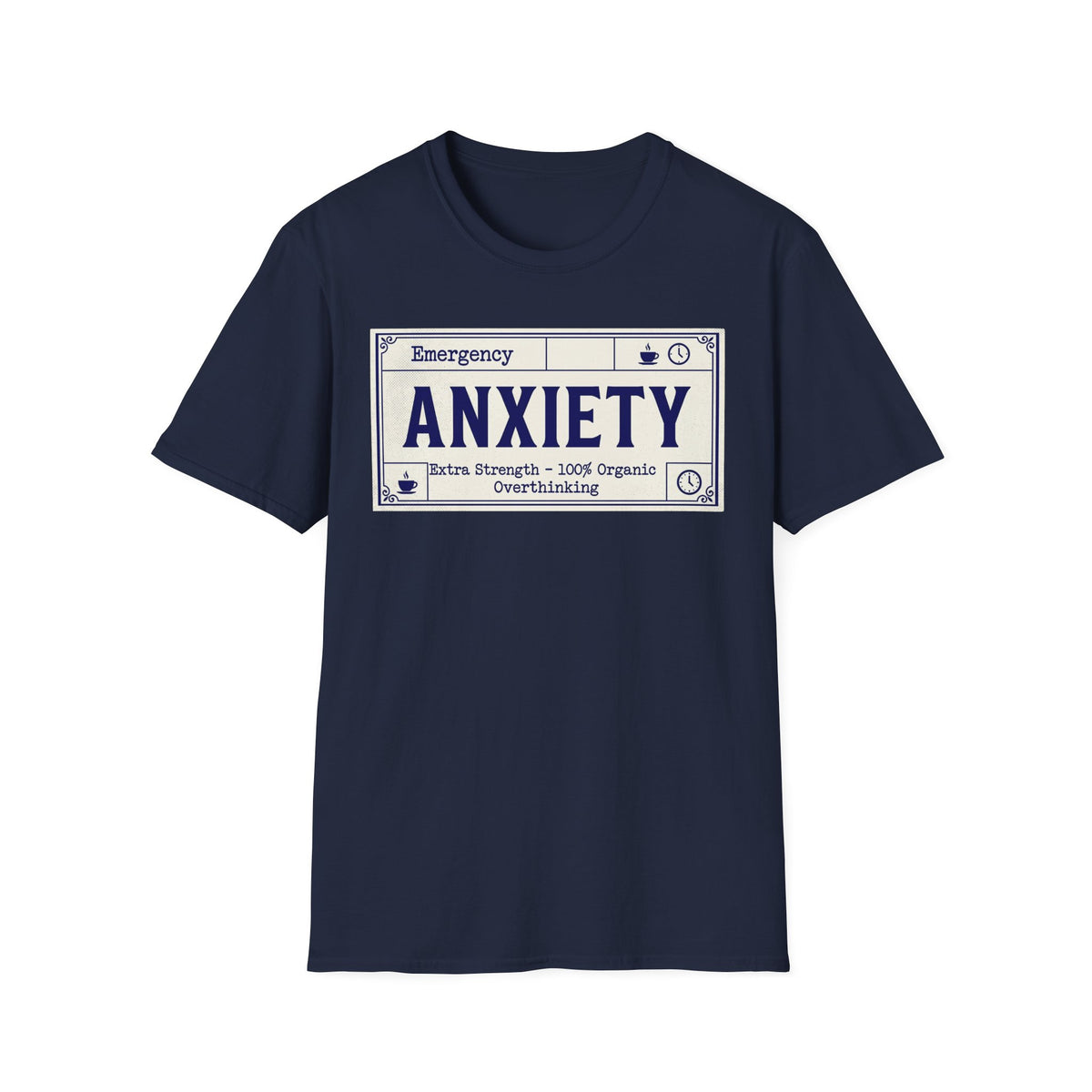 Anxiety Label T shirt