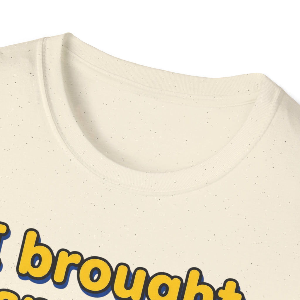 I Brought Snacks, Not Social Skills T shirt