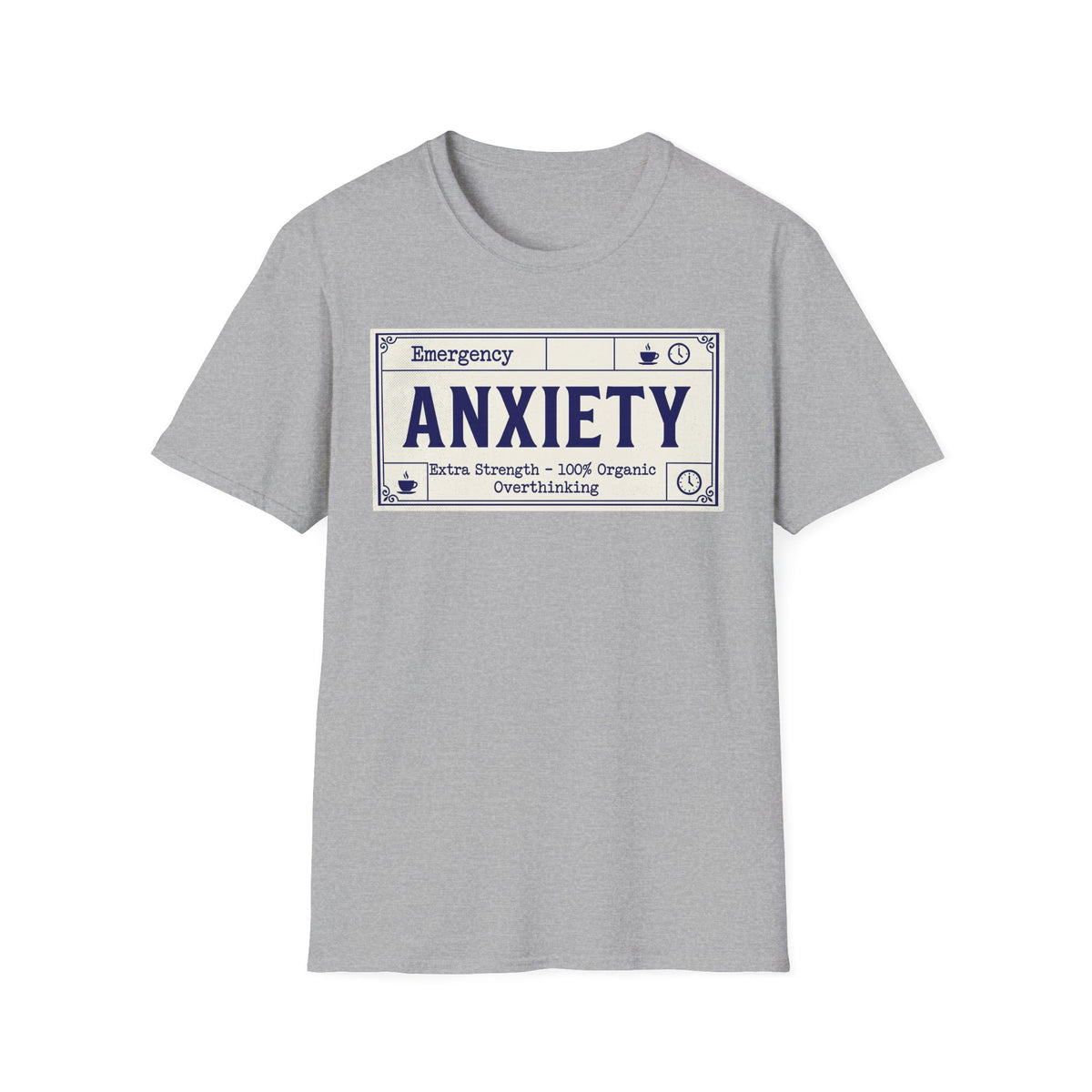Anxiety Label T shirt