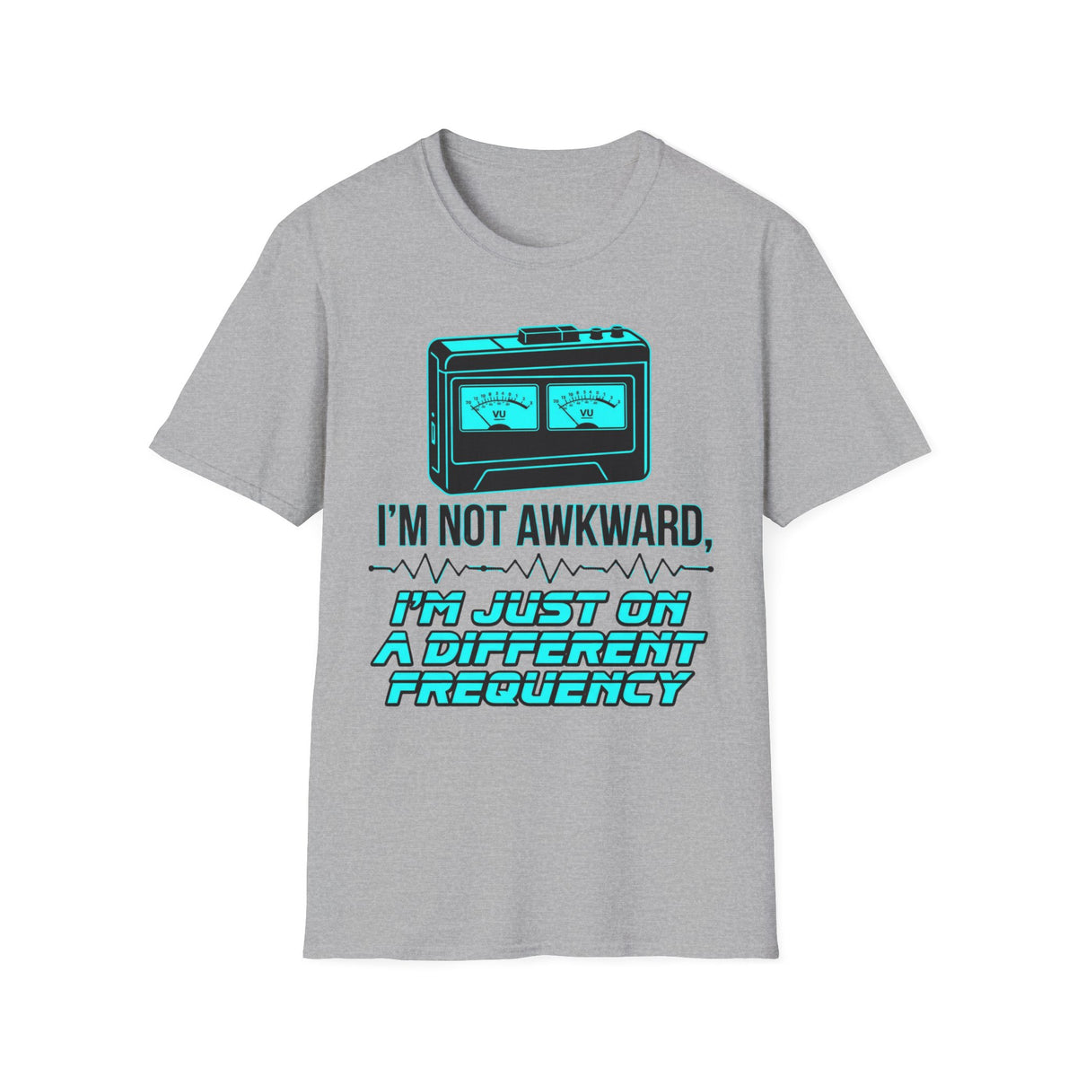 Not Awkward, Different Frequency T shirt