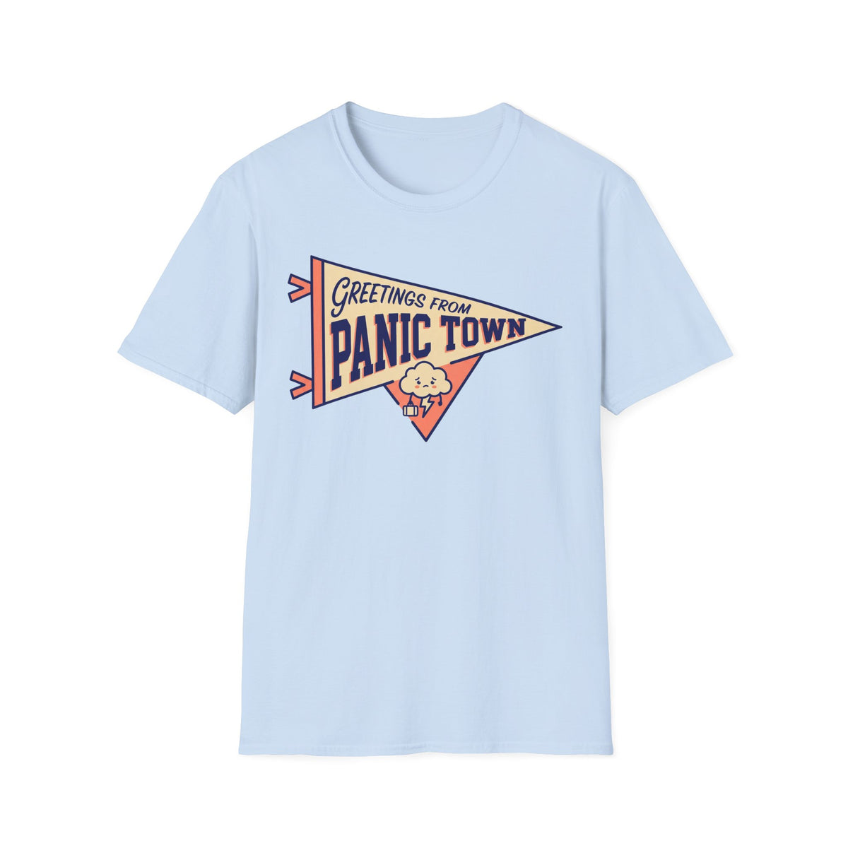 Greetings From Panic Town T shirt