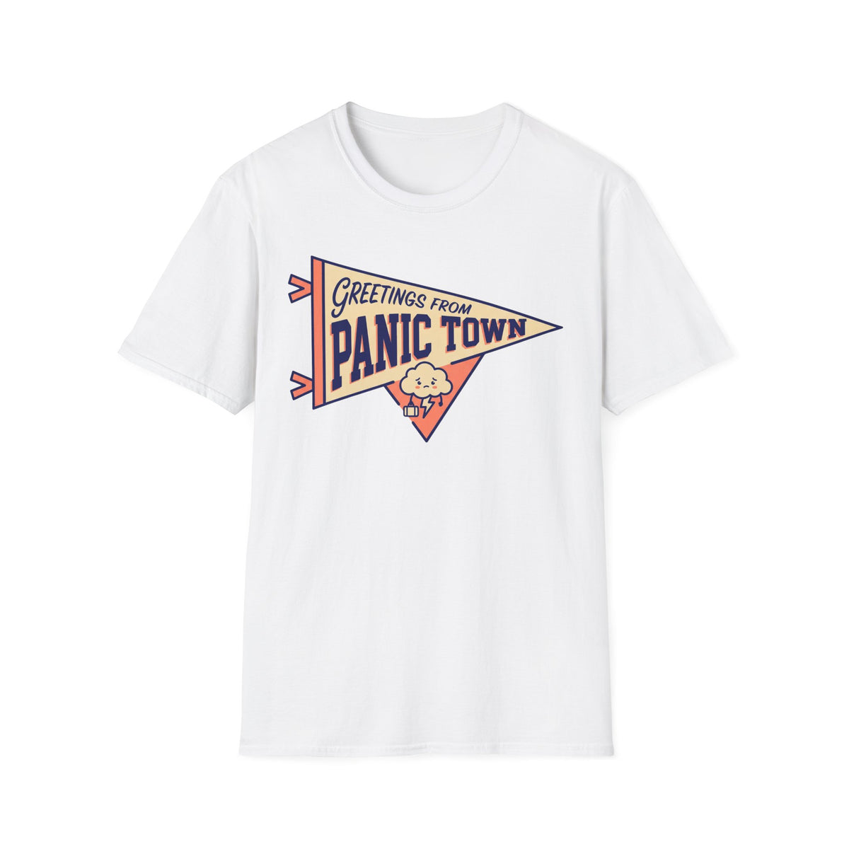 Greetings From Panic Town T shirt