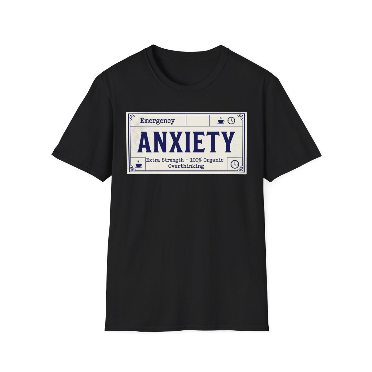 Anxiety Label T shirt