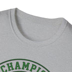 Champion Symptom Researcher T shirt