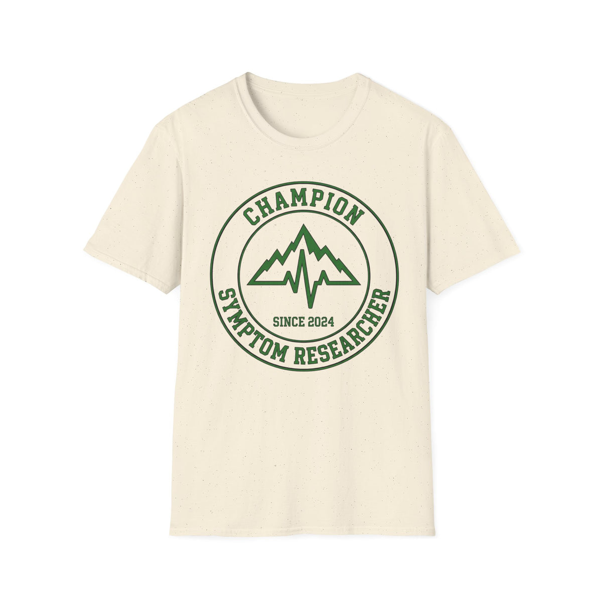 Champion Symptom Researcher T shirt
