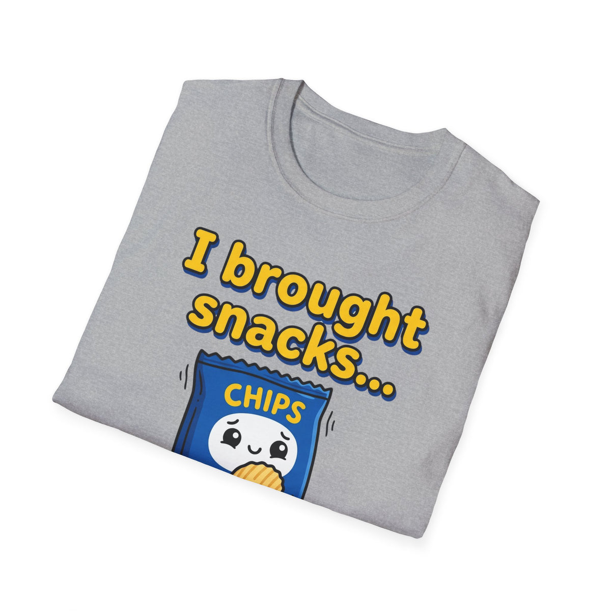 I Brought Snacks, Not Social Skills T shirt