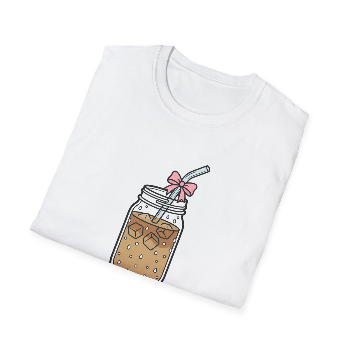 90% Iced coffee 10% panic T shirt