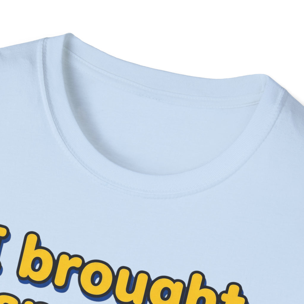 I Brought Snacks, Not Social Skills T shirt