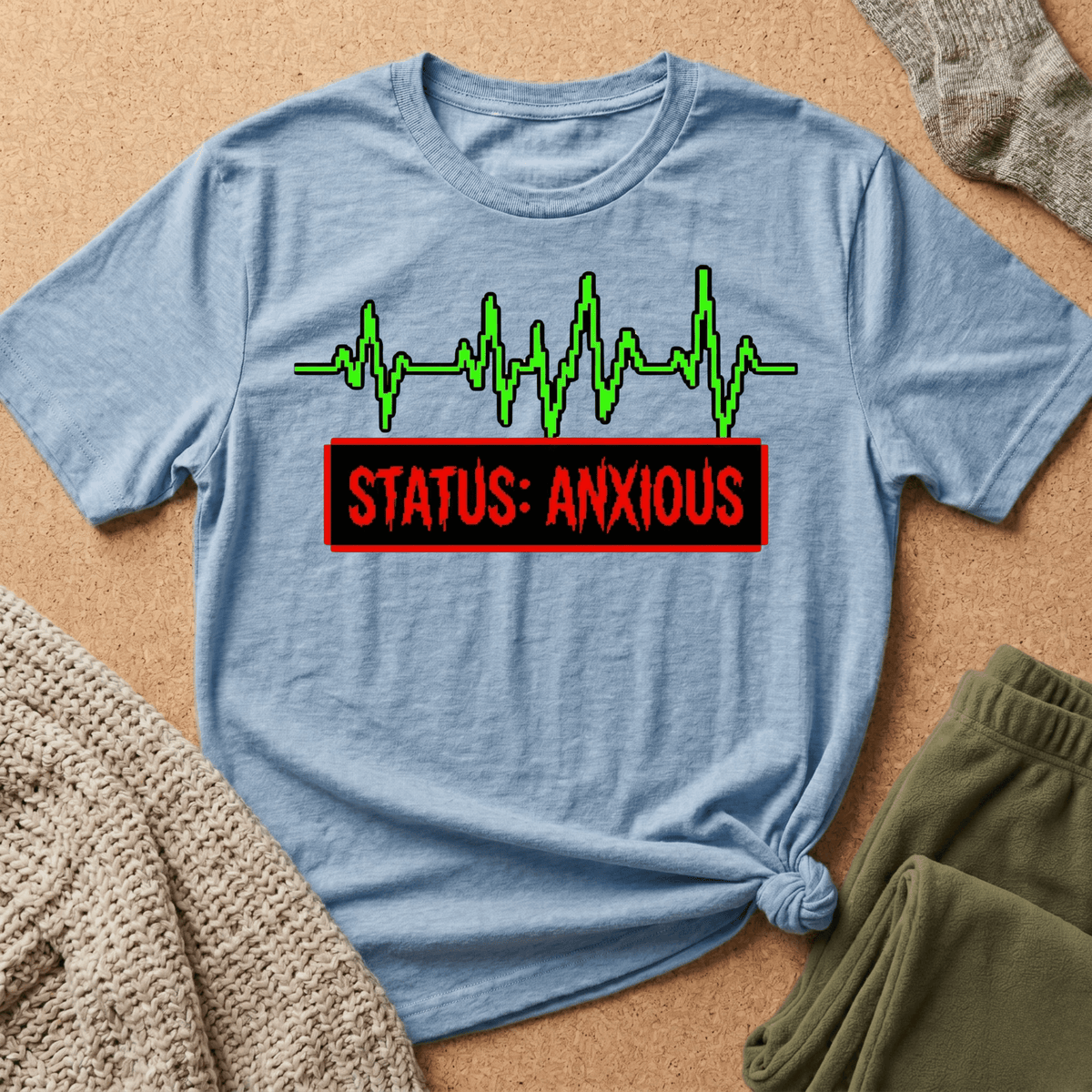 System Error: Status Anxious T-Shirt