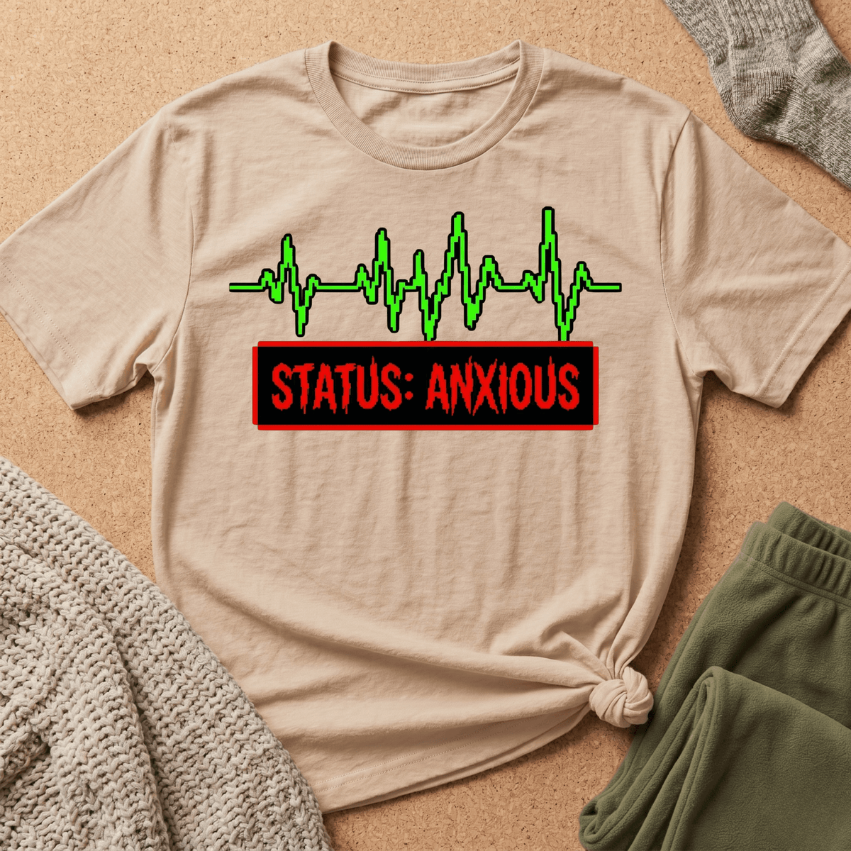System Error: Status Anxious T-Shirt